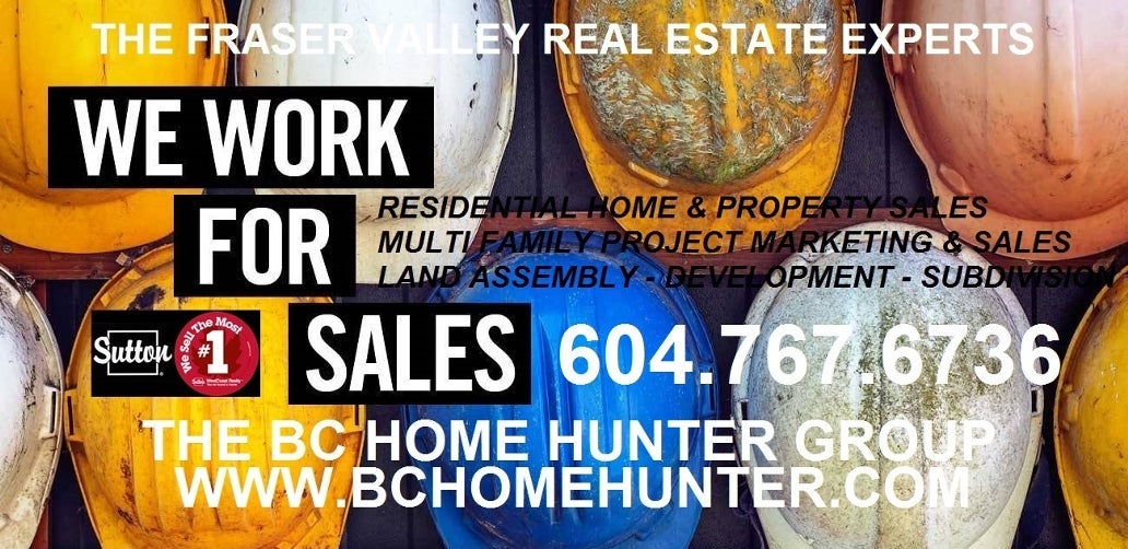 @BCHOMEHUNTER  THE BC HOME HUNTER GROUP METRO VANCOUVER I FRASER VALLEY I BC URBAN & SUBURBAN REAL ESTATE SALES  WE SELL REAL ESTATE - DIFFERENTLY!  We are BCHH and we specialize in YOU. Our BCHH real estate team S❤️LD is recognized everywhere as our trademark for not just selling your home differently but more importantly how we treat each and every buyer, seller and our communities!  Whether your a Metro Vancouver, Fraser Valley or BC Home Hunter our BCHH real estate experts know your way home. You’ve noticed we’re different. We specialize in you.  We all reach that time in our lives: the moment when we’re ready to settle down, plant deep roots and plan for the future.  Like us on Facebook and follow us on Twitter, Instagram, YouTube, Pinterest, Tumblr and Google+ today.  #Calgary #Edmonton #Toronto #Vancouver #WhiteRock #SouthSurrey #WestVancouver #Langley #MapleRidge #NorthVancouver #Langley #FraserValley #Burnaby #FortLangley #PittMeadows #Delta #Richmond #CoalHarbour #Surrey #Abbotsford #FraserValley #Kerrisdale #Cloverdale #Coquitlam #EastVan #Richmond #PortMoody #Yaletown #CrescentBeach #Clayton #MorganCreek #FraserValleyHomeHunter #VancouverHomeHunter  Considering buying or selling any Metro Vancouver, Fraser Valley or BC real estate? Call our passionate real estate experts at THE BC HOME HUNTER GROUP today, 604-767-6736.  @BCHOMEHUNTER: THE BC HOME HUNTER GROUP Be where you are; or you'll miss your life.