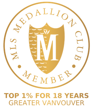 MLS Medallion Club member, top 1 percent for 18 years in Greater Vancouver