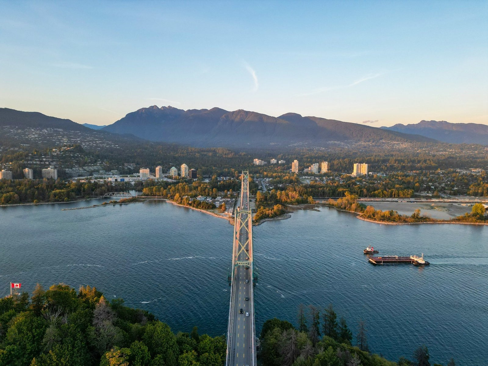 Lions Gate Bridge and the North Shore