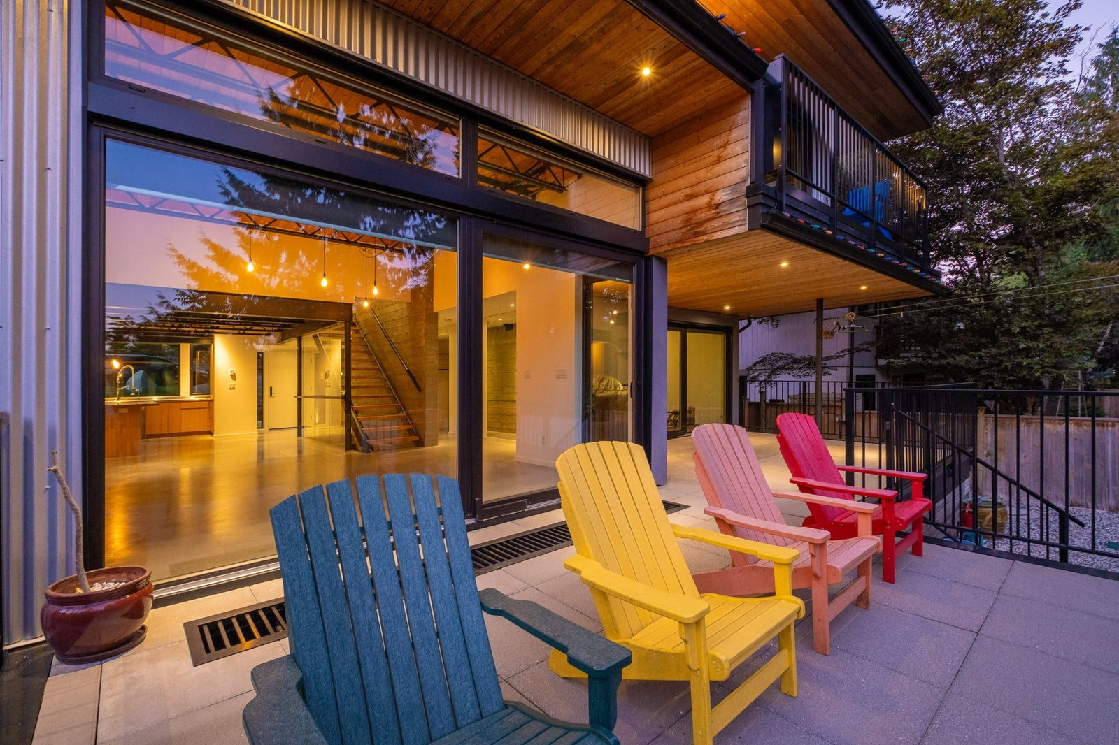 A welcoming North Vancouver home with an outdoor deck