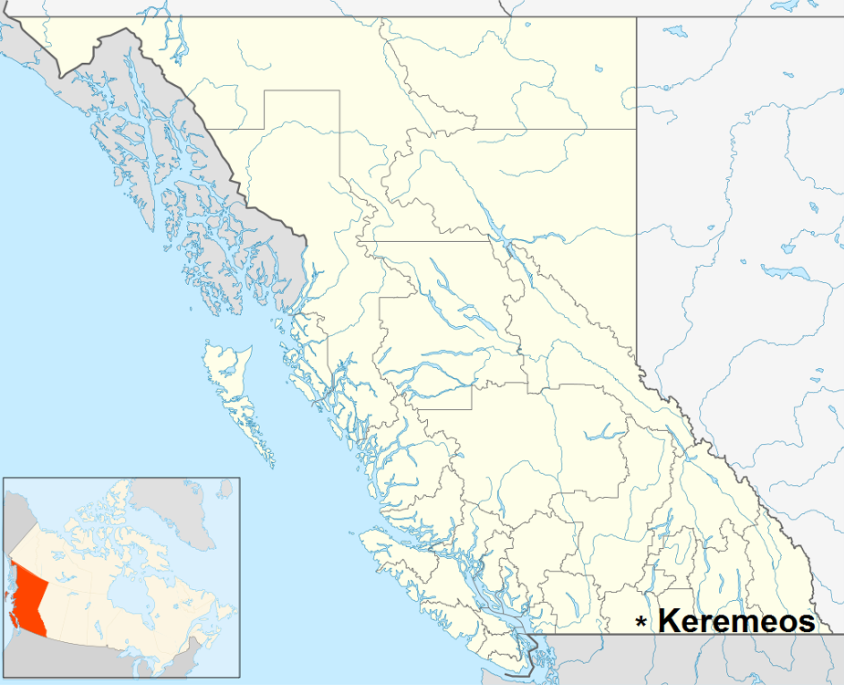 Keremeos Map Location
