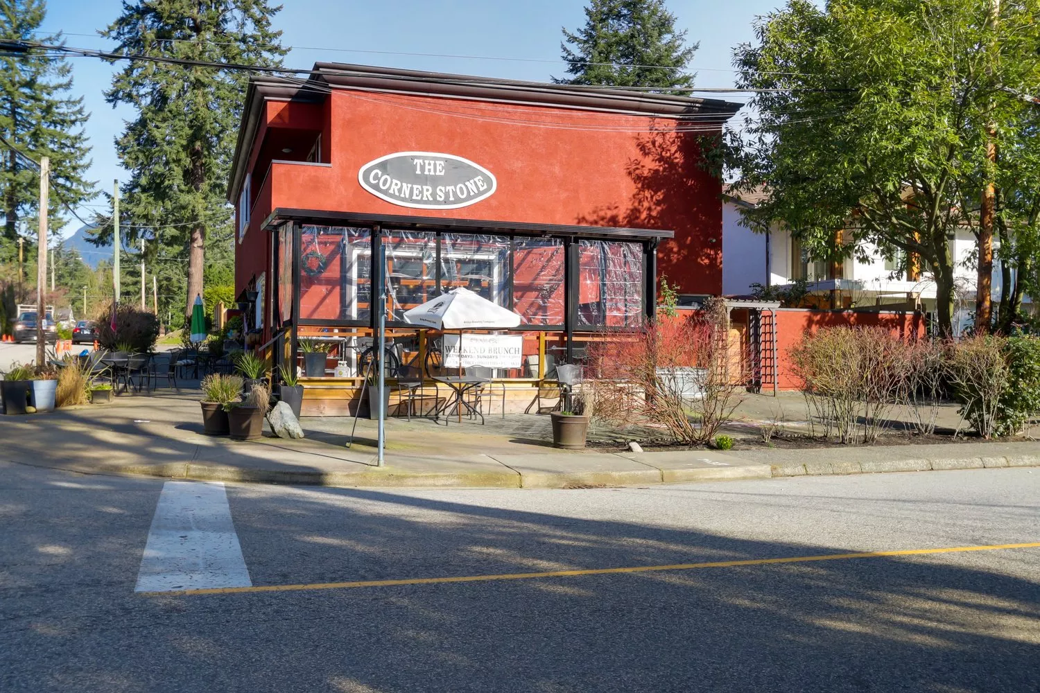 Pemberton Heights residential street in North Vancouver