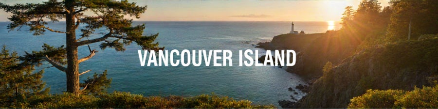 Image of the Vancouver Island area Image of the Vancouver Island area