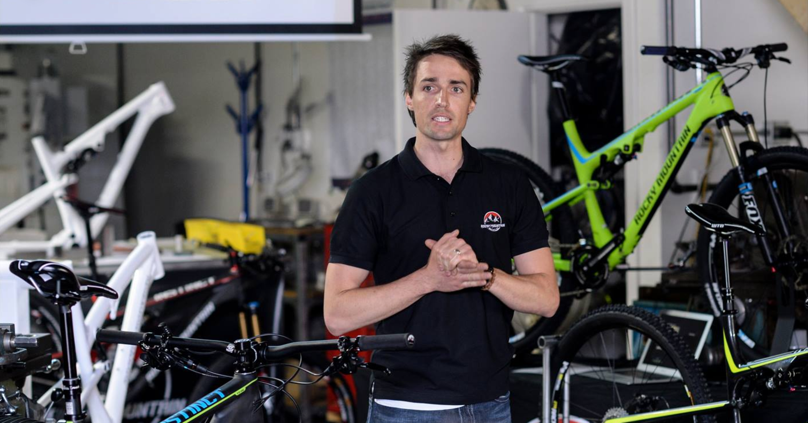 Global Marketing Manager Brandon Crichton launches new Rocky Mountain Bicycles