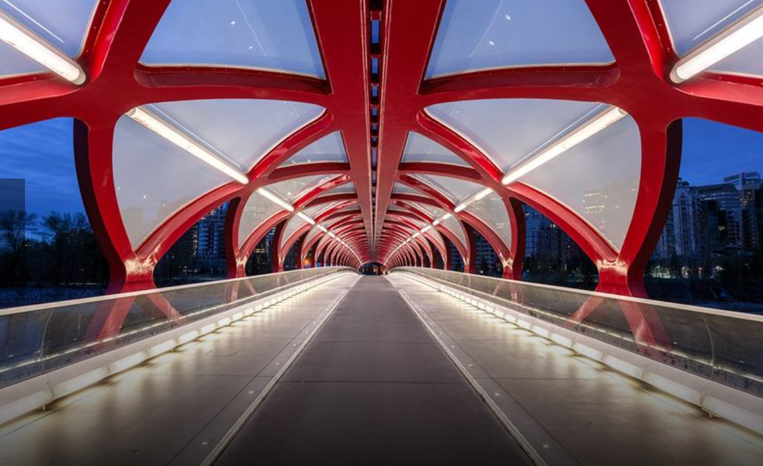 Peace Bridge Calgary - Sunnyside Peace Bridge Calgary - Sunnyside