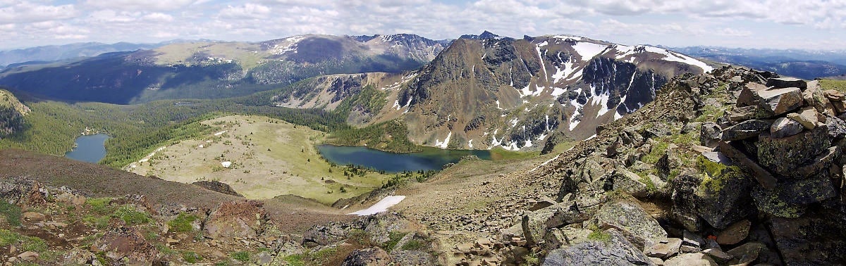 Aerial of Cathedral Provincial Park