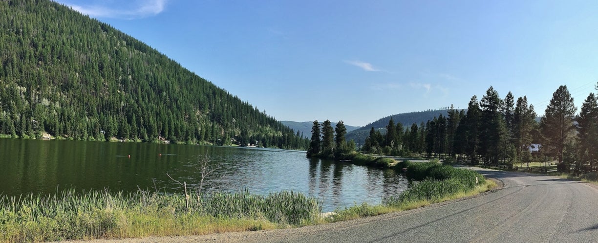 Chain Lake and Princeton Summerland Road