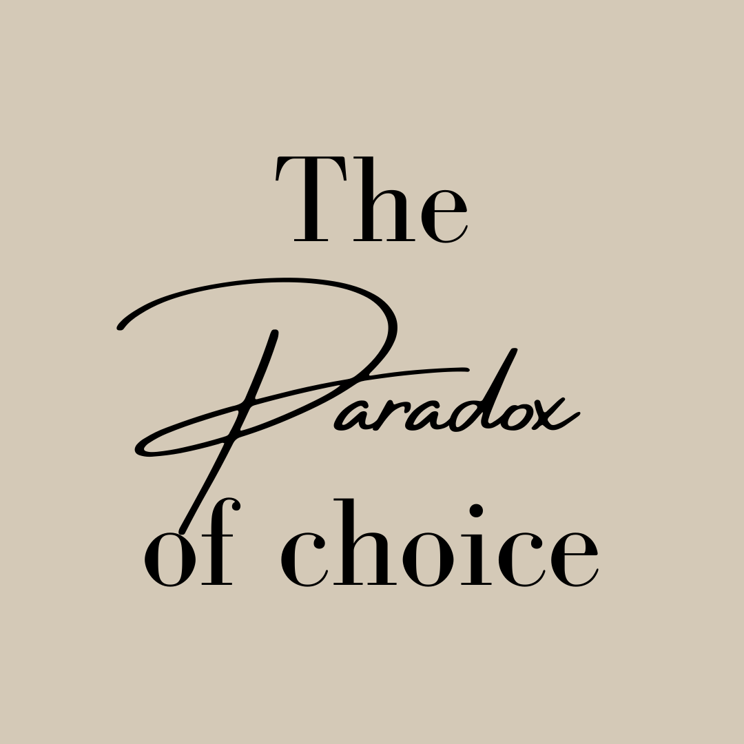 The paradox of choice