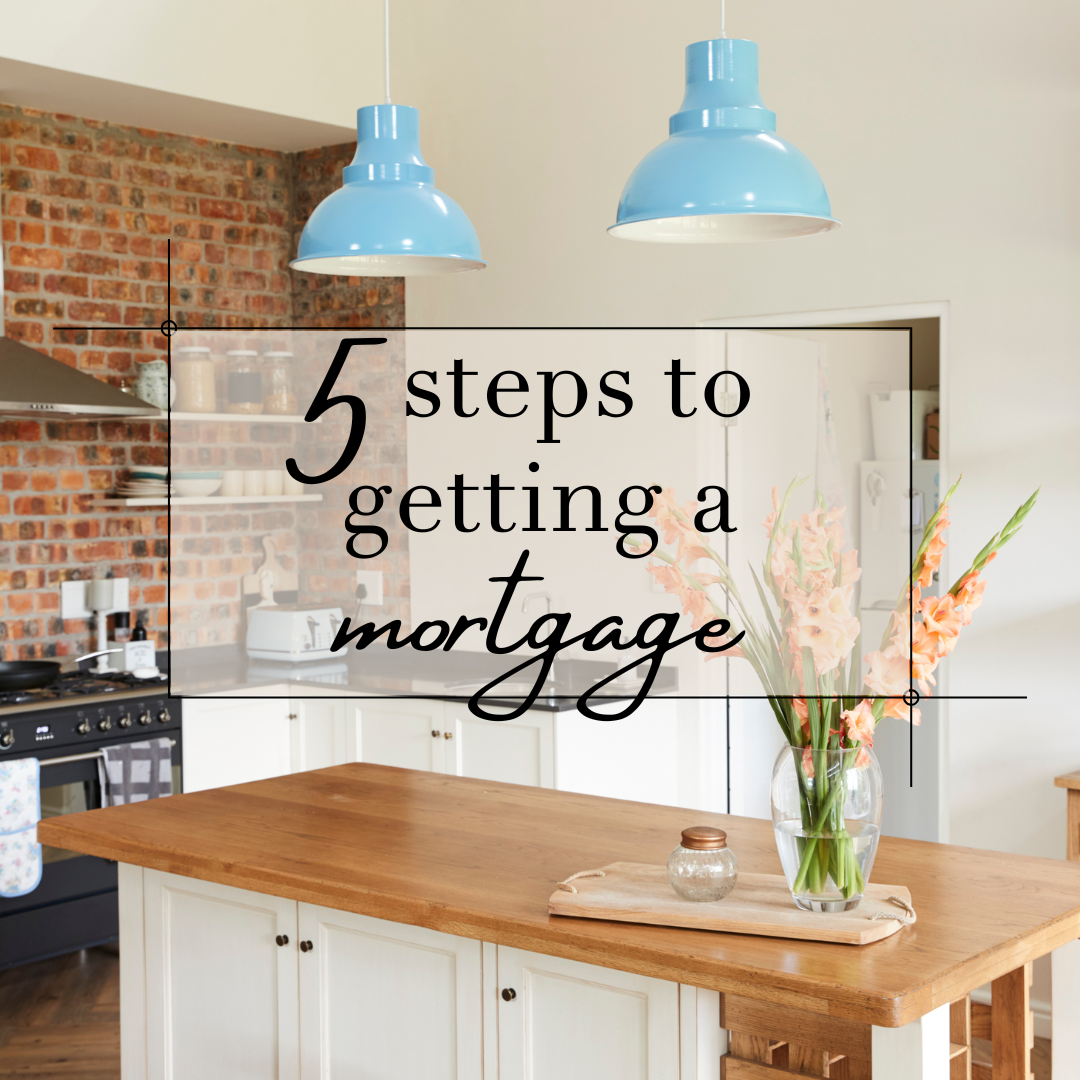5 steps to getting  a mortgage