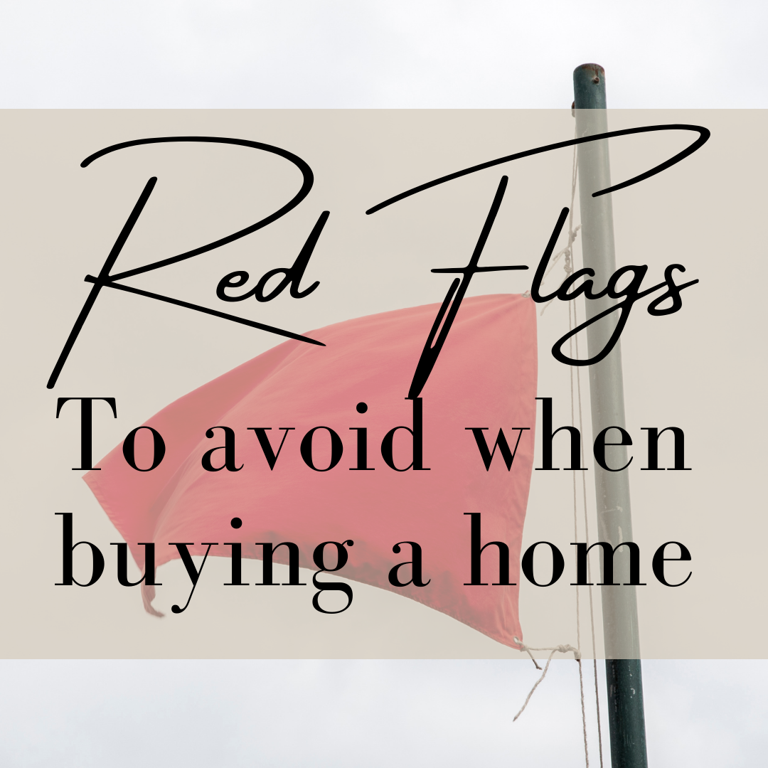 Red flags to avoid when buying a home