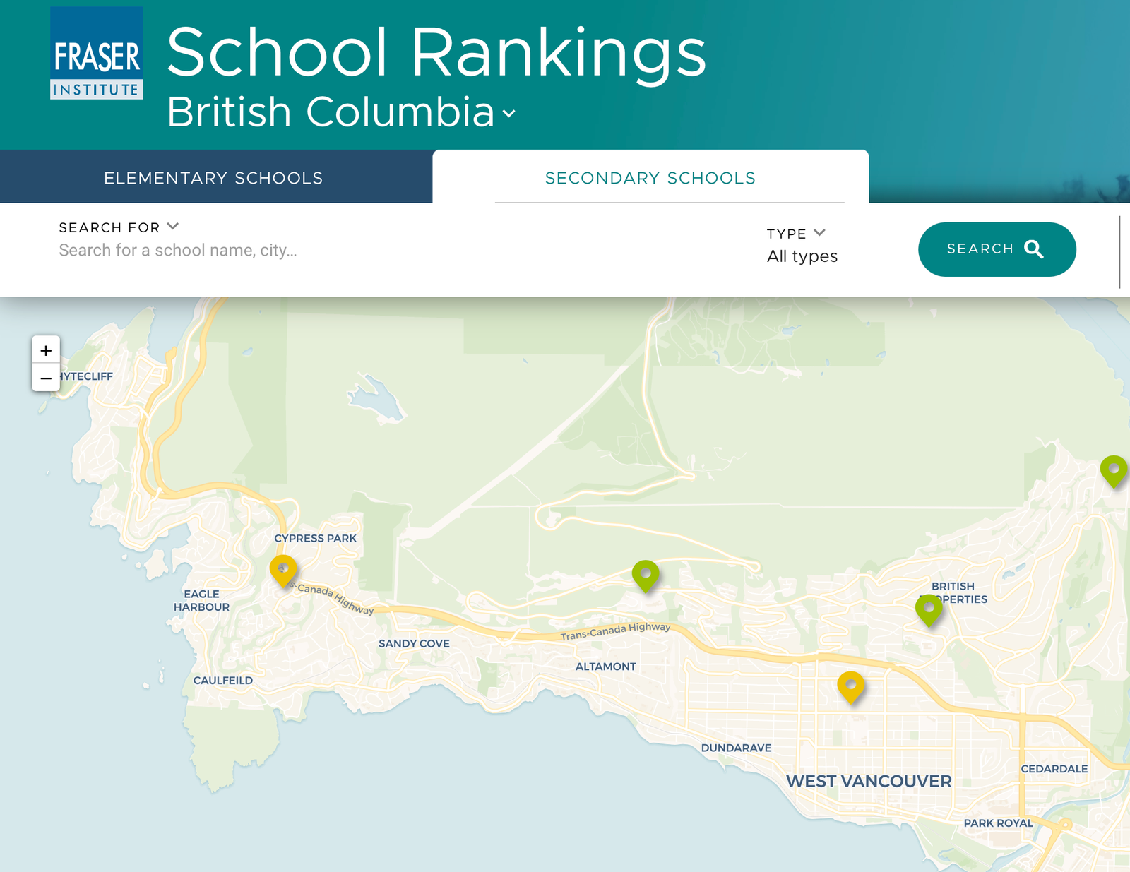 West Vancouver Schools