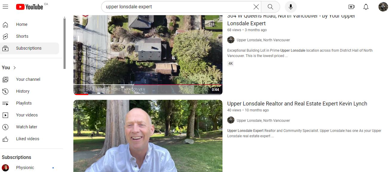 youtube search for upper lonsdale expert
