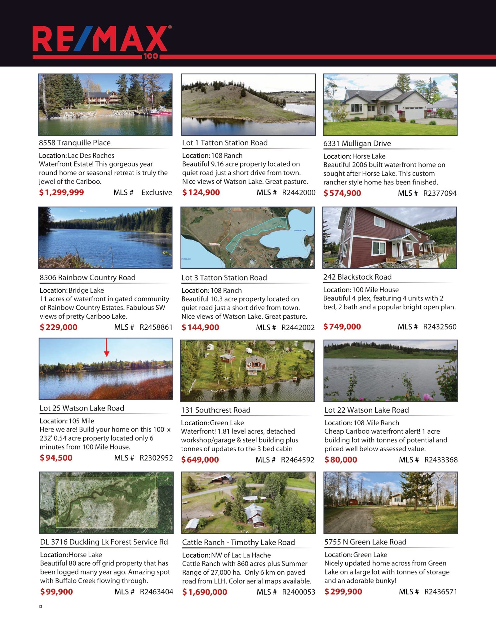 RE/MAX 100 (https//www.remax100.ca) Current Flyer