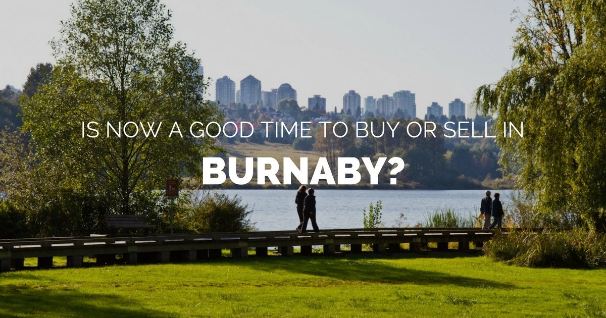 Burnaby fall 2017 real estate market update