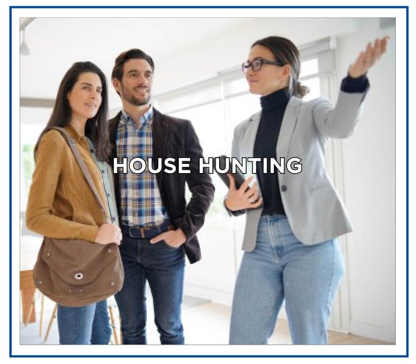 house hunting with a realtor