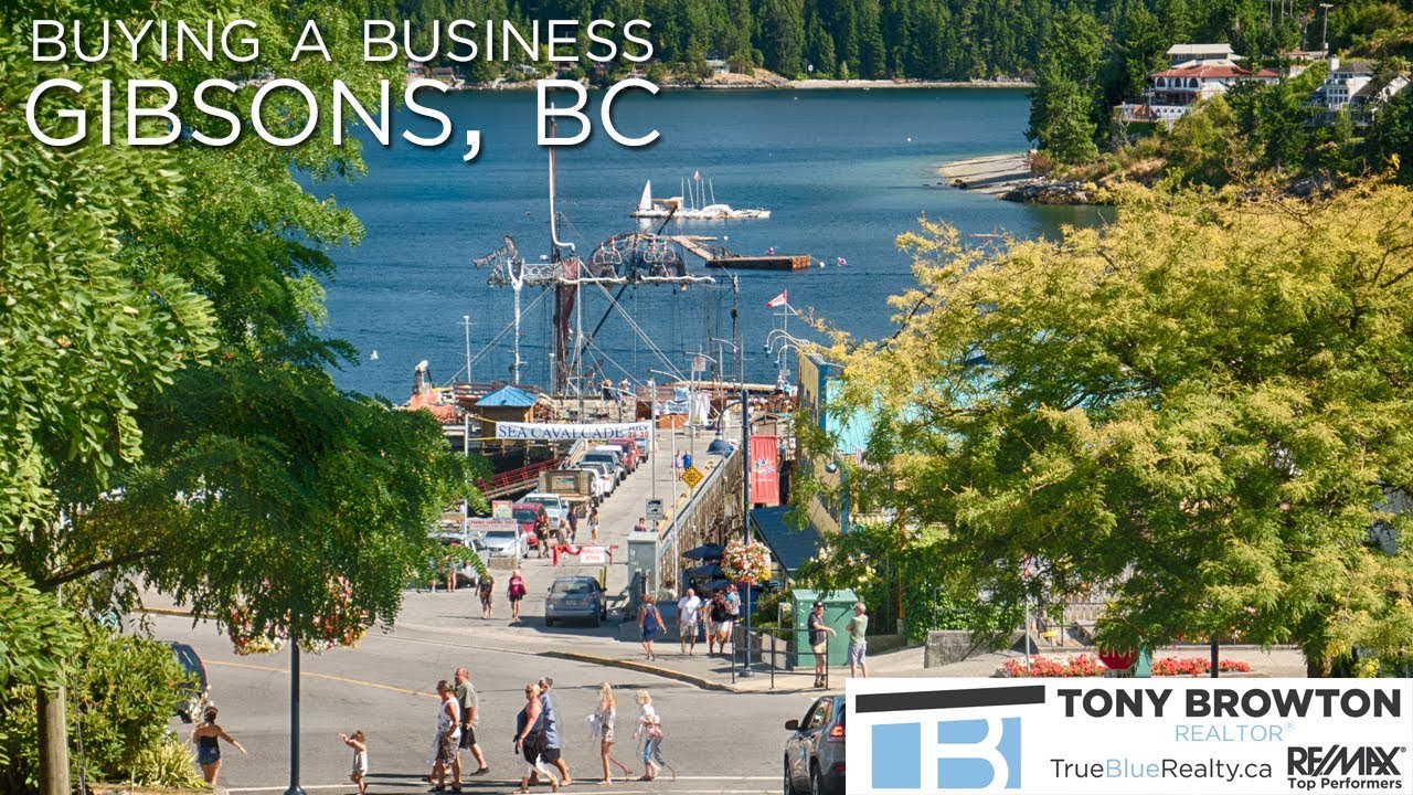 Buying a business in Gibsons, BC.