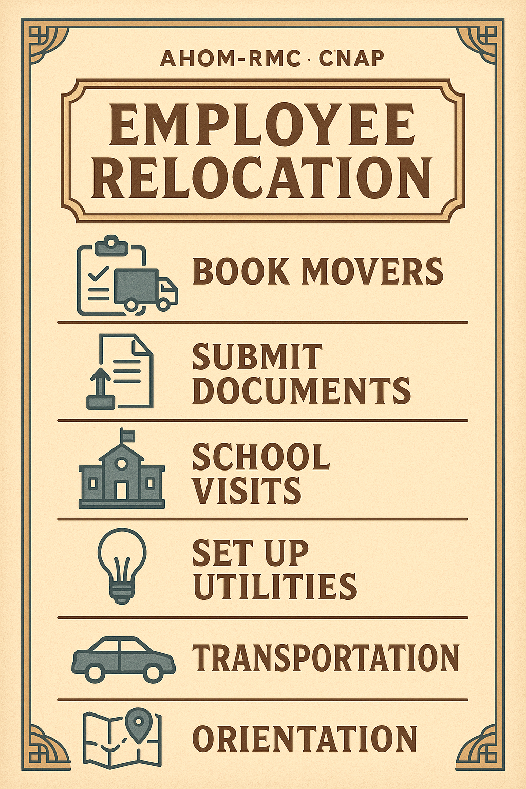Ready for a new adventure? In another country- Perhaps? Before you pack those bags, download our Ultimate Relocation Checklist and ensure a seamless move—from confirming your new address to setting up school visits, banking, and utilities. Relocating for work is a big step, but with the right support, it becomes an exciting opportunity. 