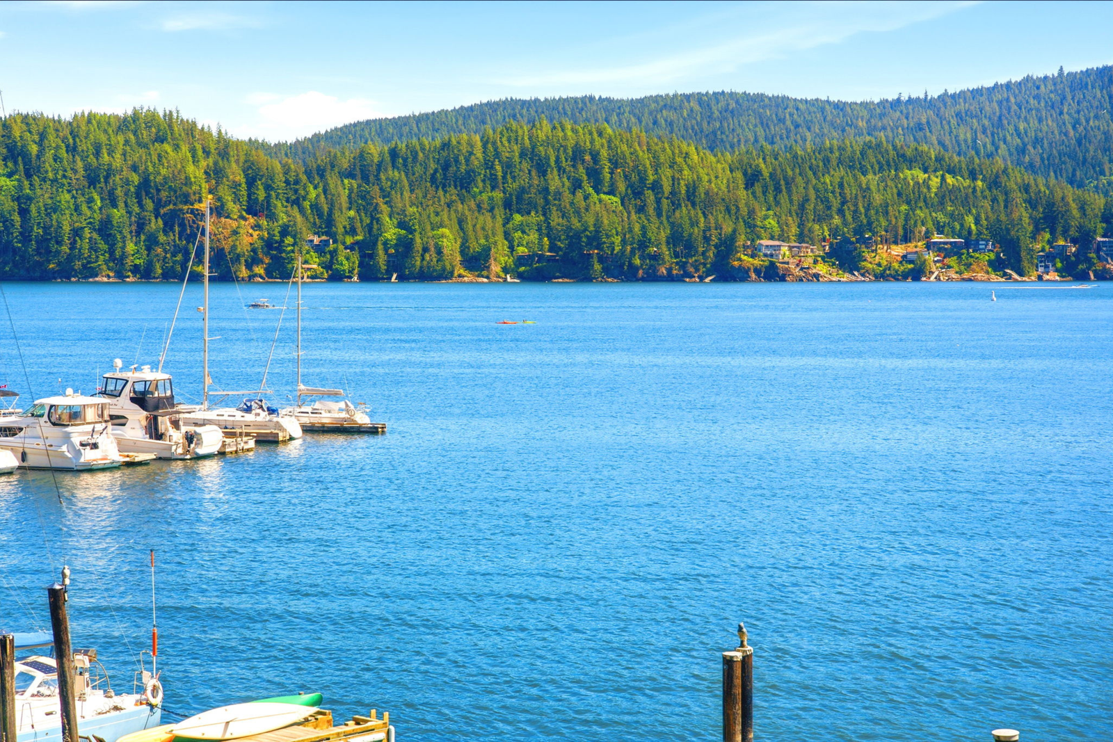 Deep Cove waterfront and marina in North Vancouver, home turf of local realtor Cheri Townsend