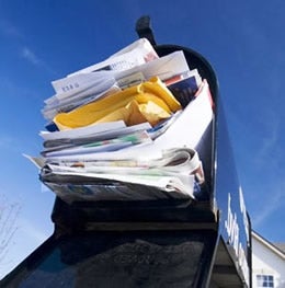 Stuffed Mail Box Stuffed Mail Box