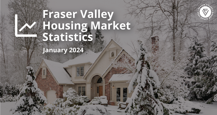 Fraser Valley Housing Market Statistics January 2024