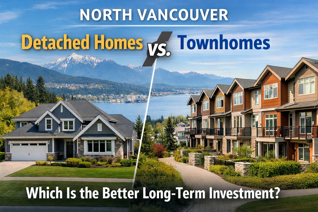 North Vancouver Detached Homes vs. Townhomes Which Offers the Stronger Long-Term Investment
