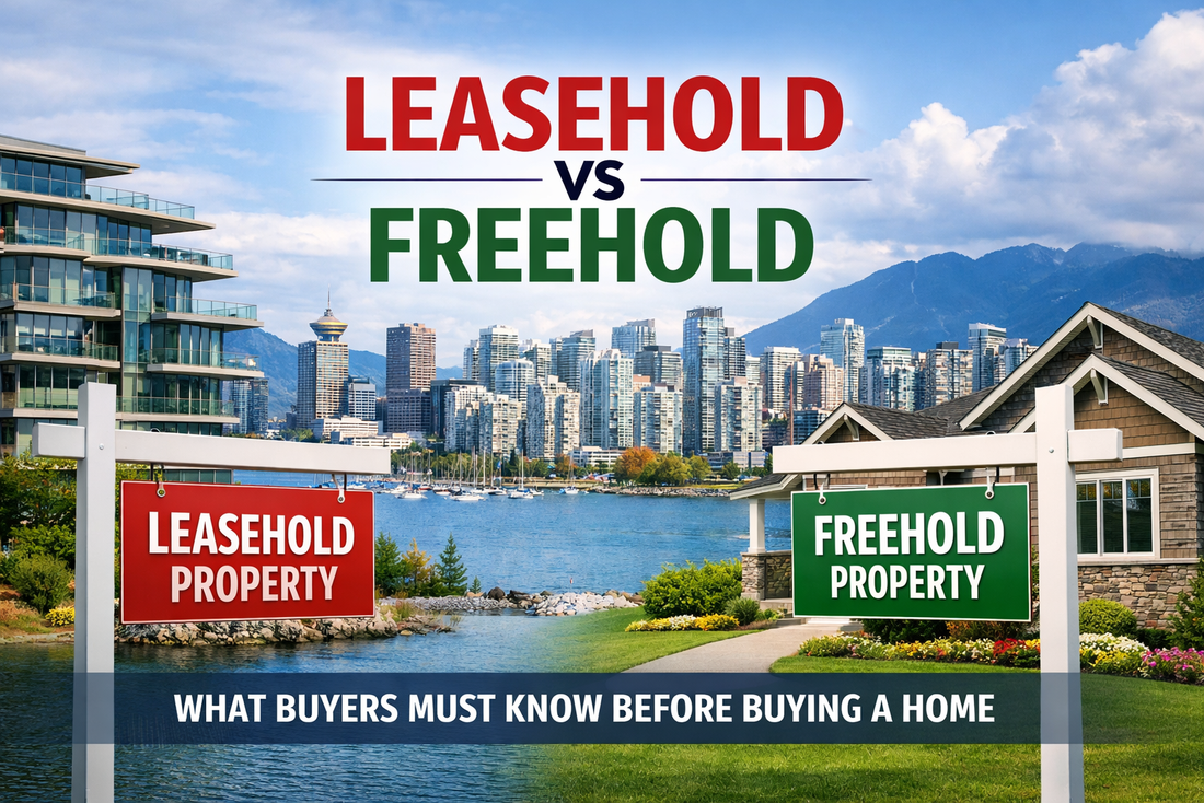 Leasehold vs Freehold in Vancouver What Buyers Must Know Before Buying a Home