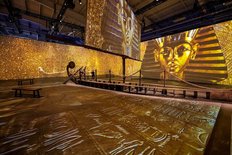 King Tut Immersive Exibit in Vancouver BC