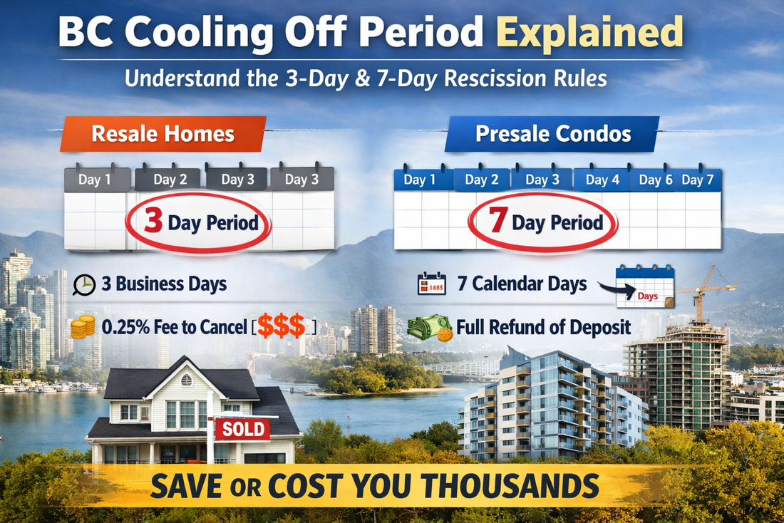BC’s Cooling-Off Period Explained: How the 3-Day and 7-Day Rescission Rules Can Save (or Cost) You Thousands