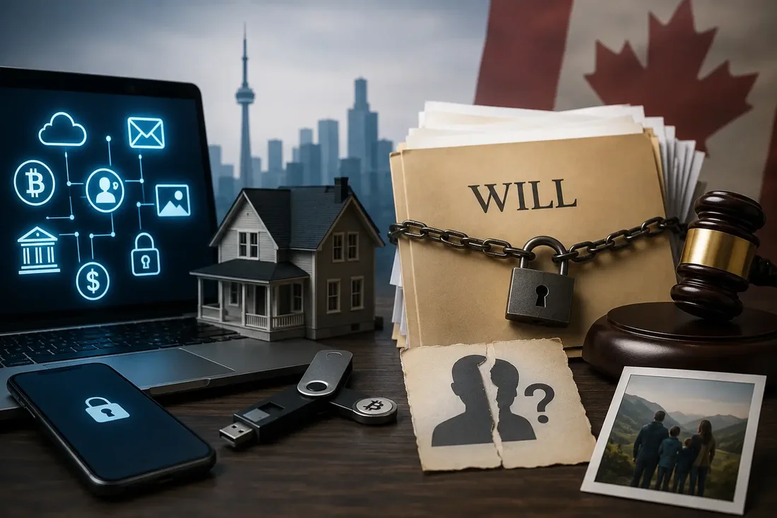 Digital Assets, Missing Wills, and Probate Chaos New Estate Problems Canadians Face