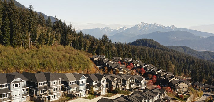Burke Mountain Coquitlam newer homes hillside community