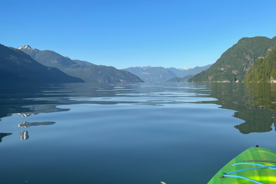 Sunshine Coast BC Realtor Kayaking Gibsons BC