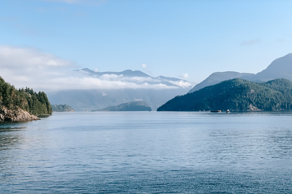 Gibsons Howe Sound North Shore Mountains