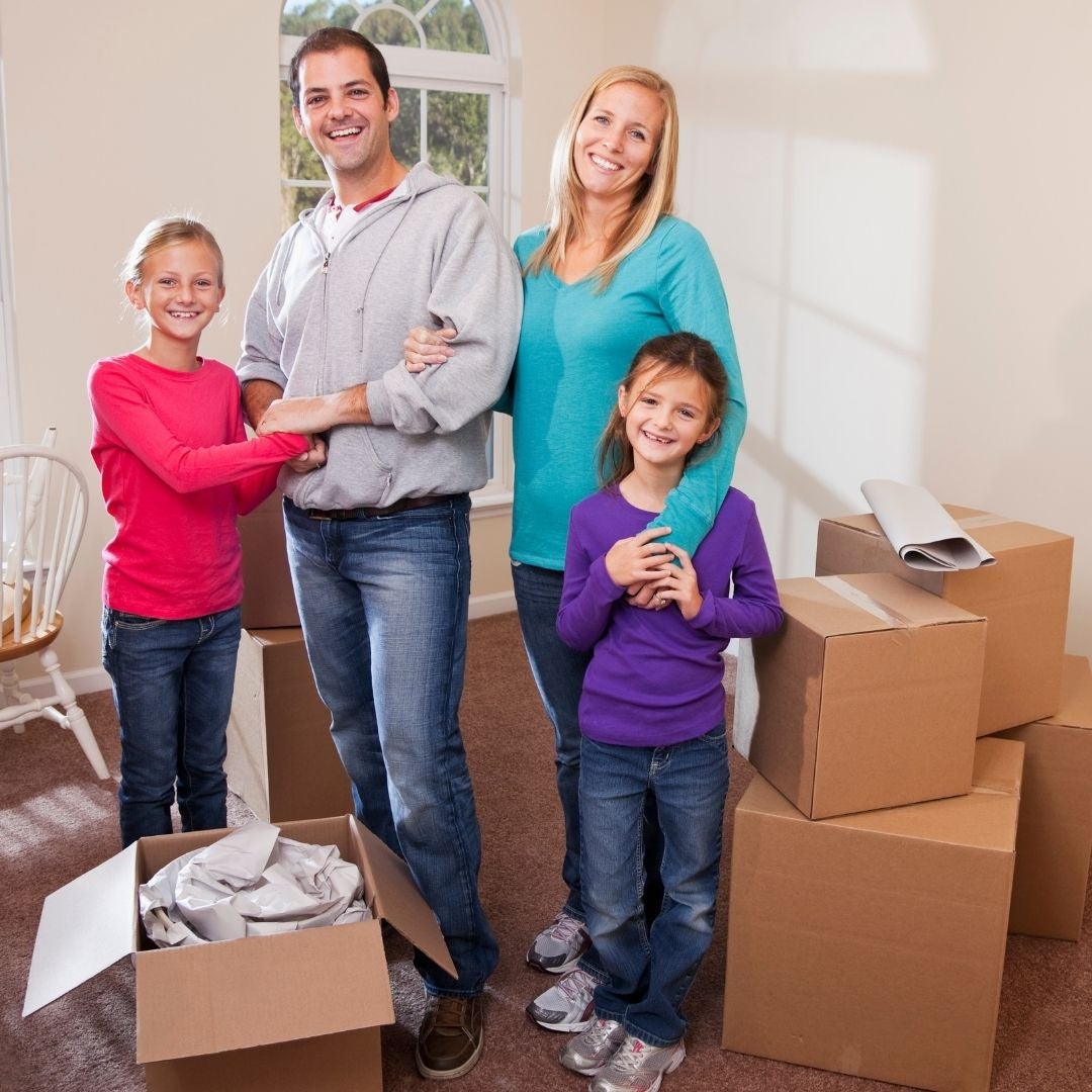 Selling Home and Packing for Moving Image