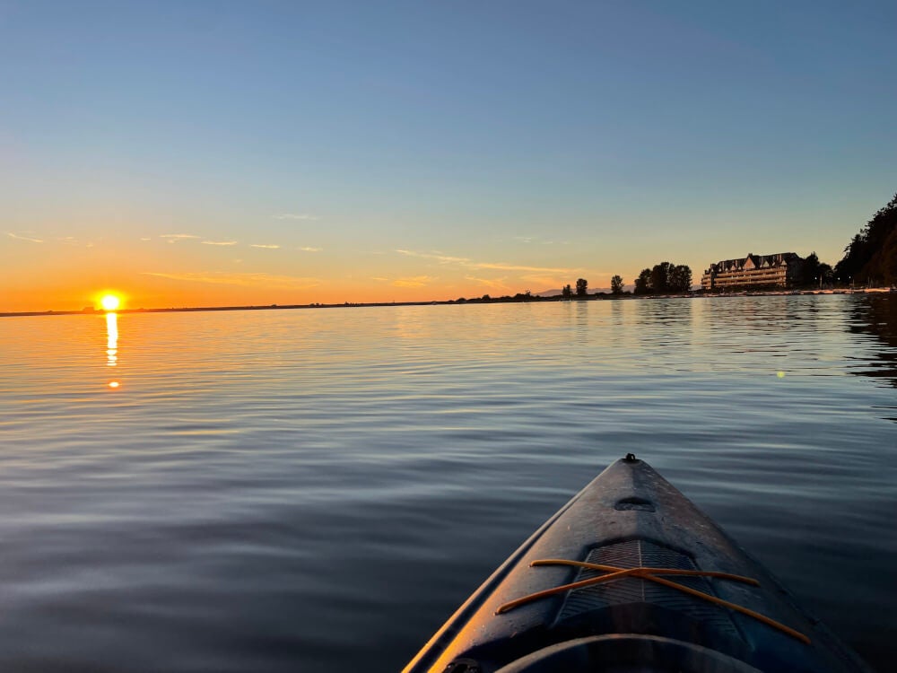 Kayaking at Centennial Beach Kayaking at Centennial Beach
