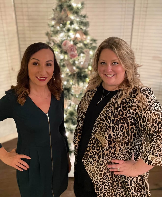 Jen and Amber wish you Happy Holidays!