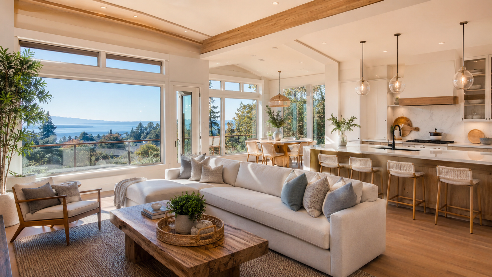 West coast interior home design in Victoria BC &mdash; the quality of home you deserve when you buy with the right representation