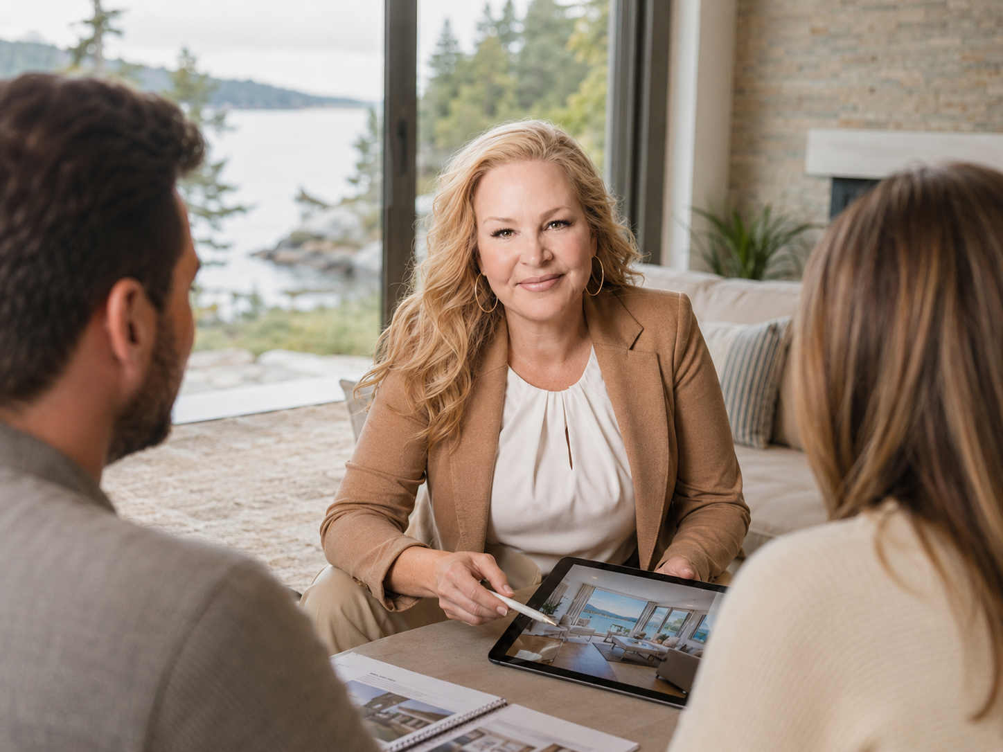 Janine Thomson Realtor serving buyers reviewing offer dates and terms in Victoria BC