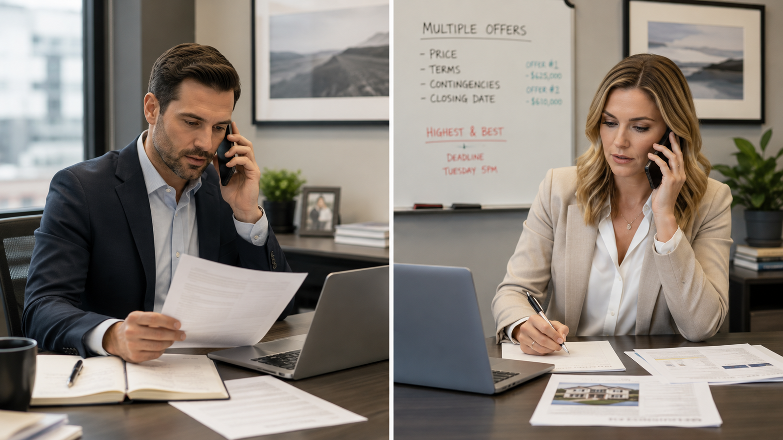 Multiple offer negotiations in Victoria BC real estate &mdash; what buyers are negotiating toward