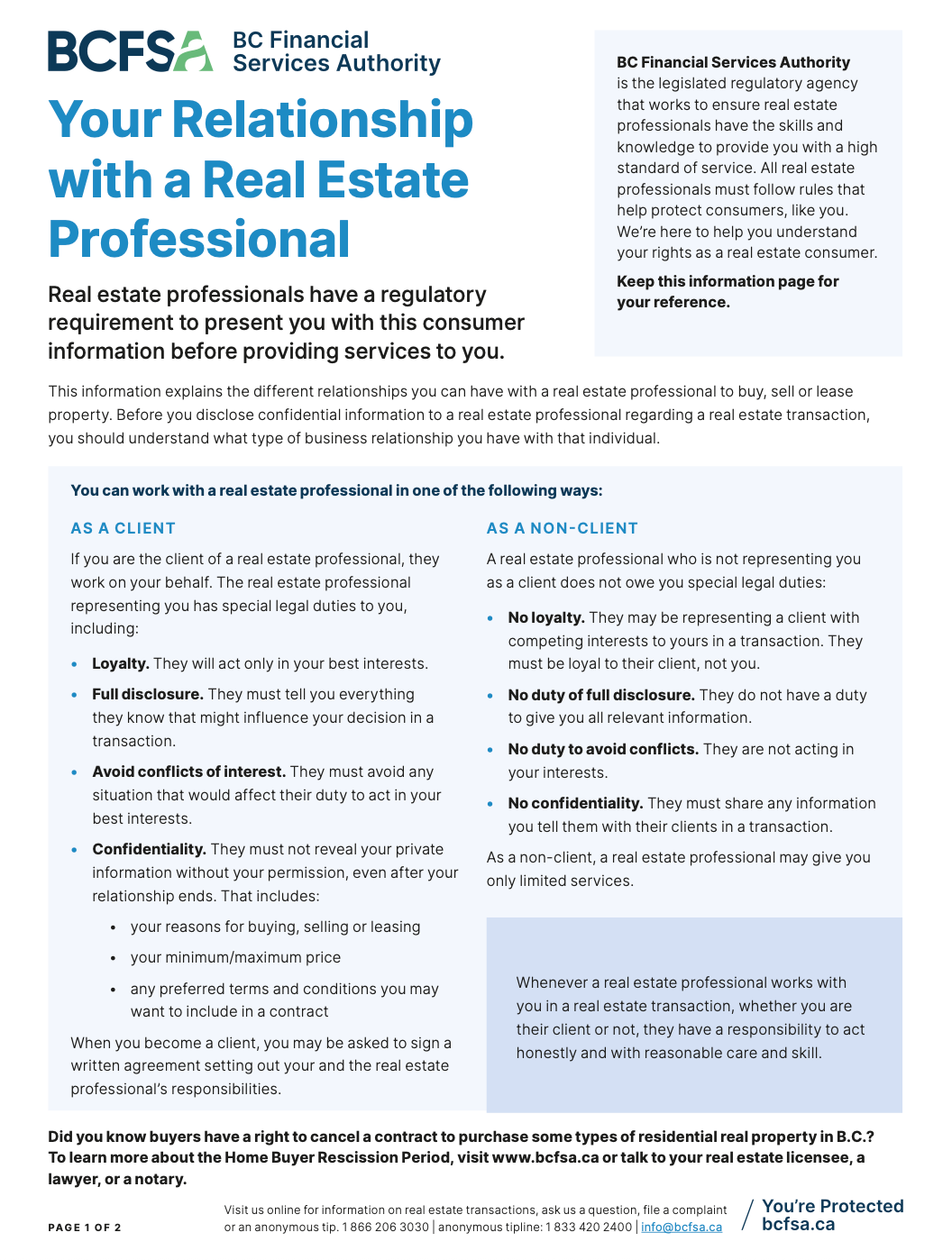 Your Relationship with a Real Estate Professional 