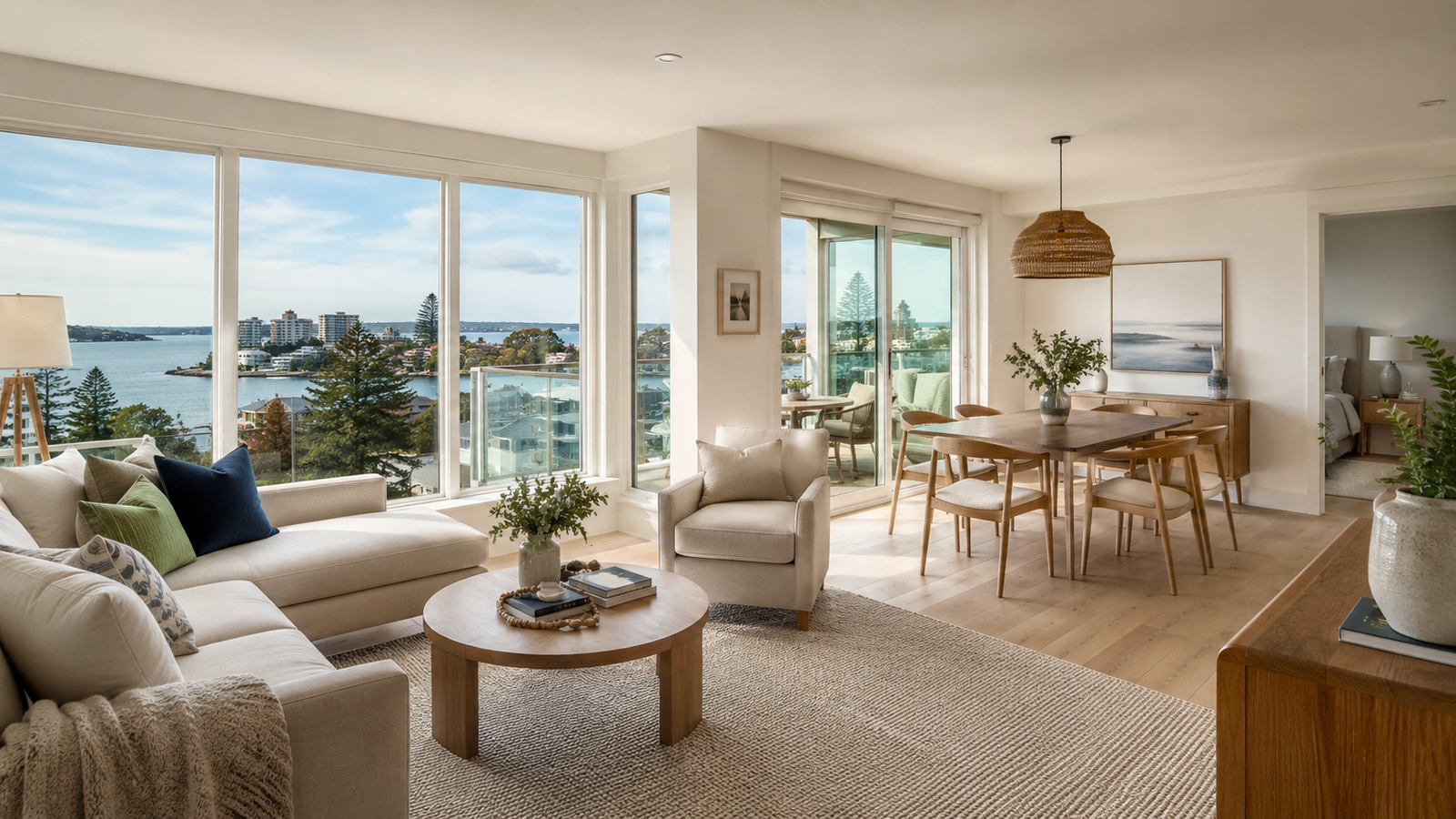 Water view condo interior for sale in Victoria BC - Janine Thomson REALTOR