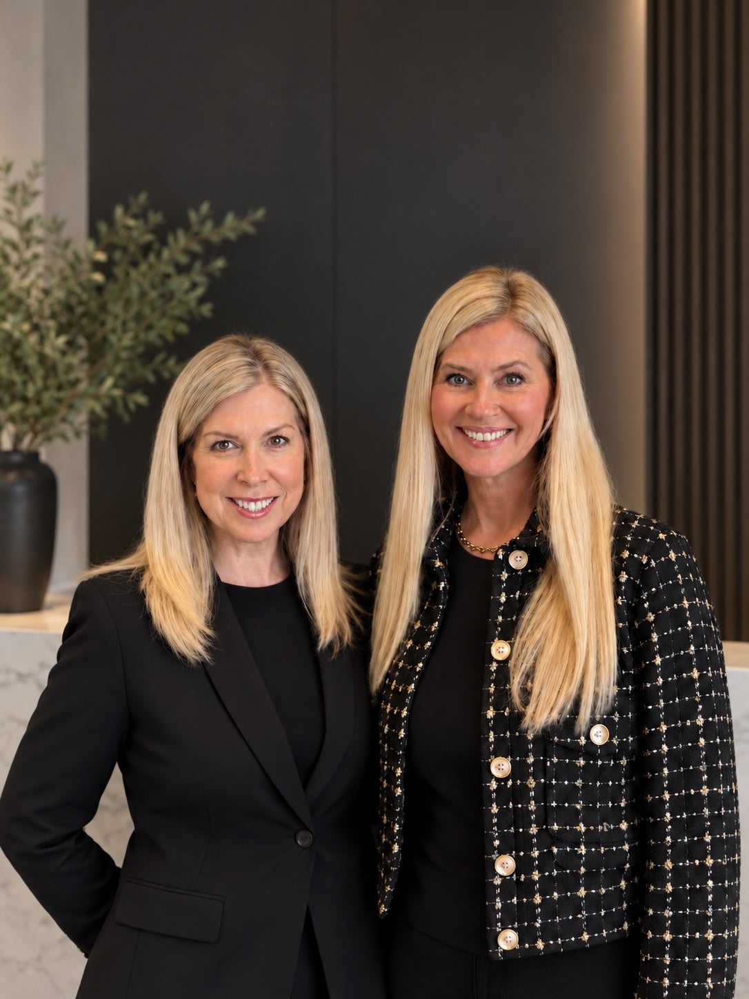 Ann Green and Leslie MacGregor, North Shore real estate agents