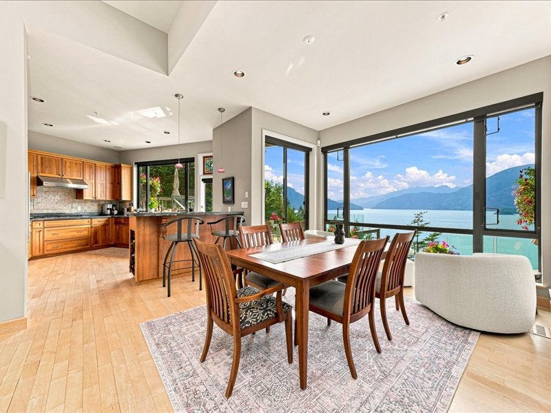 Tour 108 Furry Creek Drive: an architect-designed West Coast contemporary with panoramic Howe Sound views in the Furry Creek golf community.