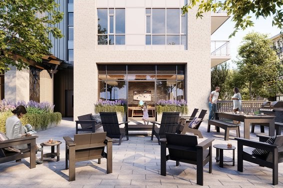 Parkside at Lynn | Patio Area