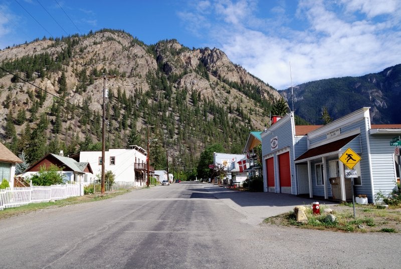 Downtown Hedley BC