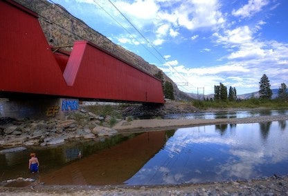 Keremeos Red Bridge