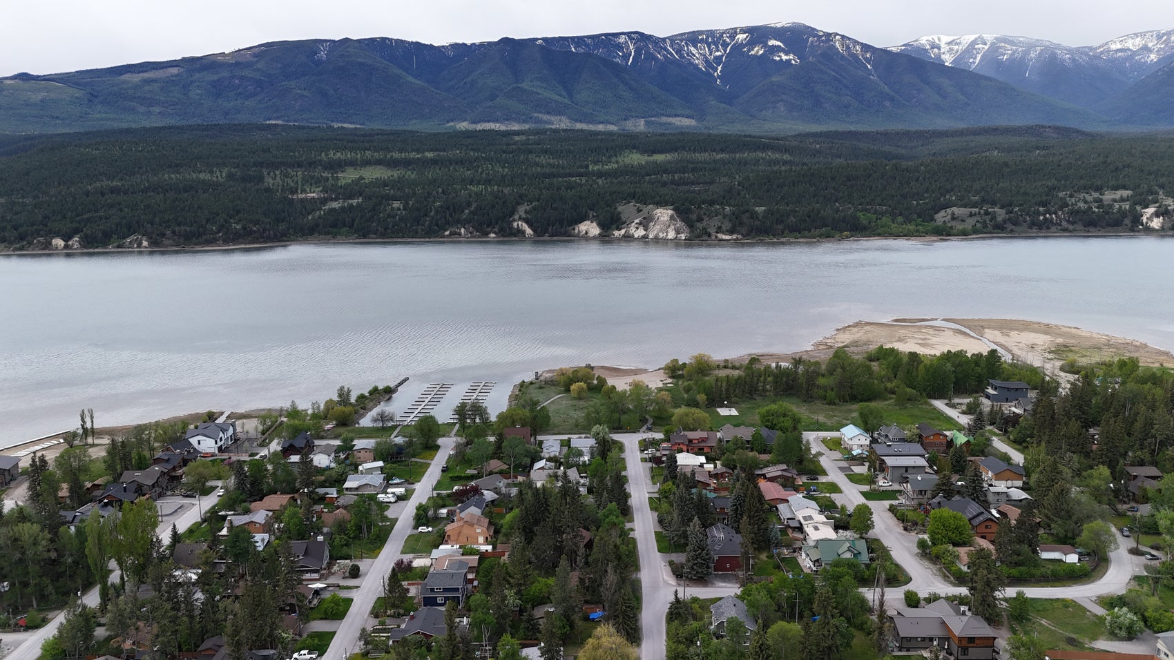 Private community beach access at Trethewey Beach, Windermere – Exclusive generational lakefront property.