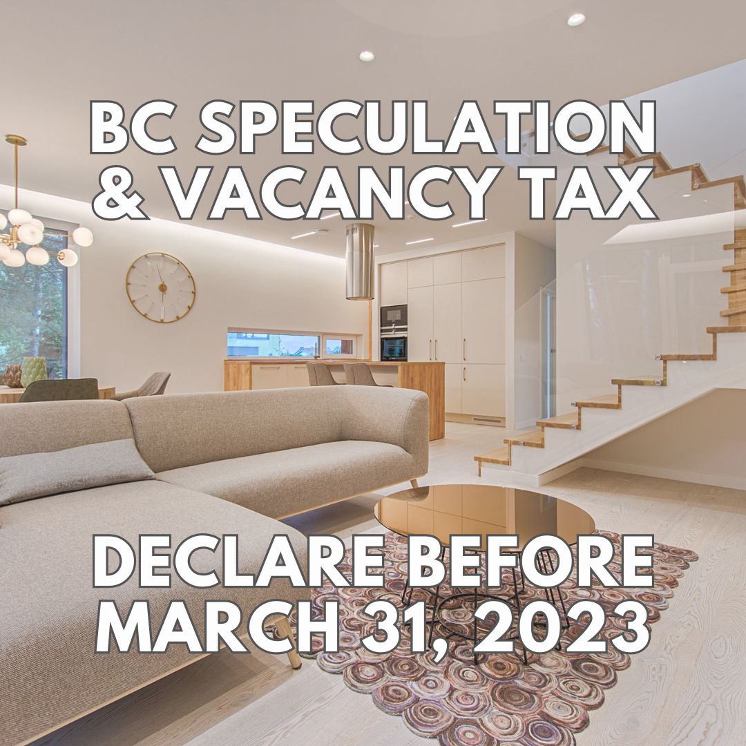 BC Speculation & Vacancy Tax March 2023 - Cari Mai Personal Real Estate ...