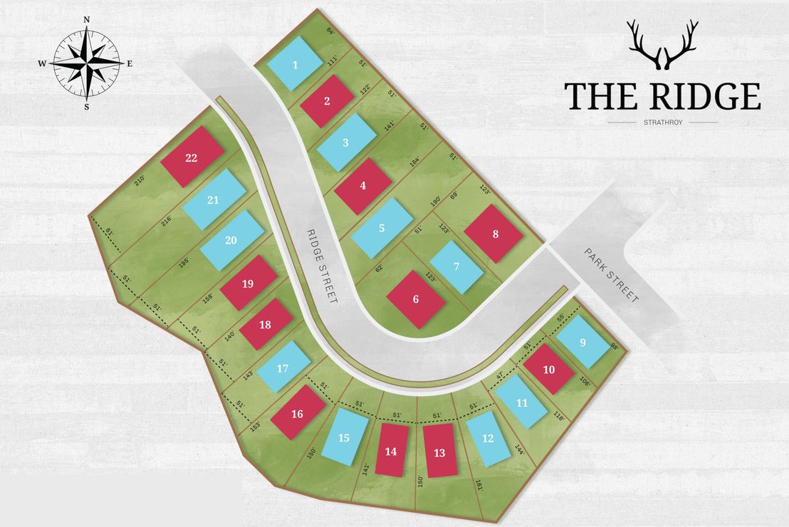The Ridge, Strathroy, Ontario Radcliffe Real Estate Team, new homes development-sold out