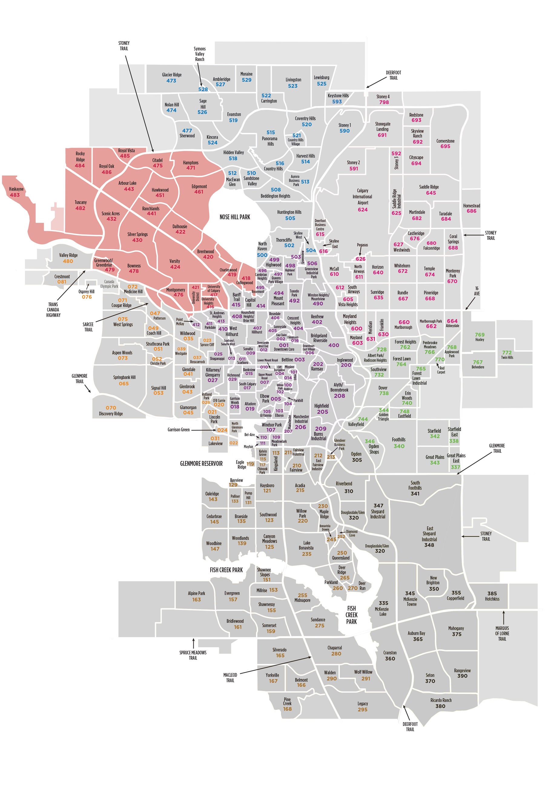 City of Calgary - North West 2025